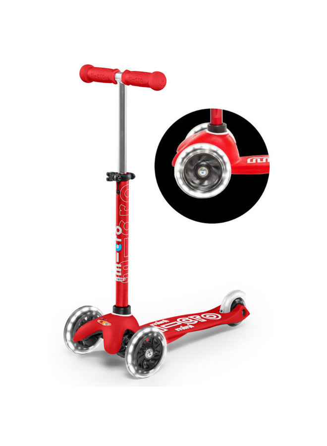 Micro | mini step deluxe | rood | led