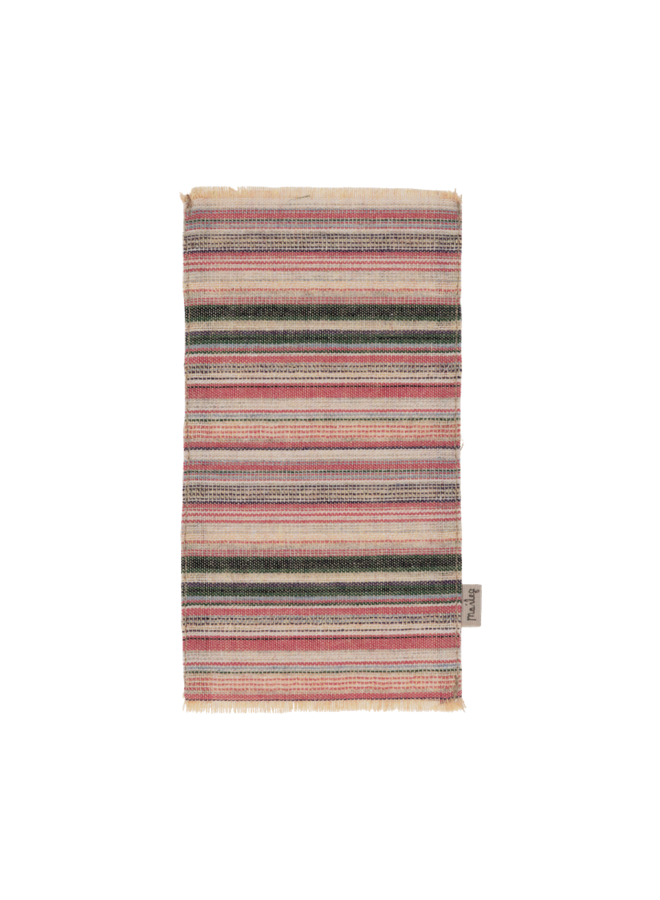 Maileg | miniature rug | striped