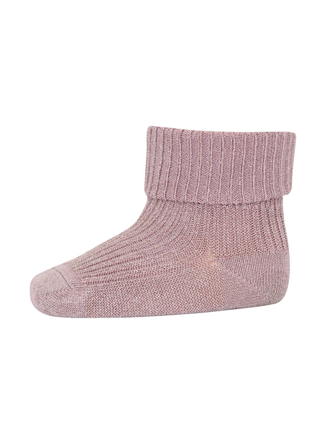 MP Denmark | ida glitter socks | mauve shadows