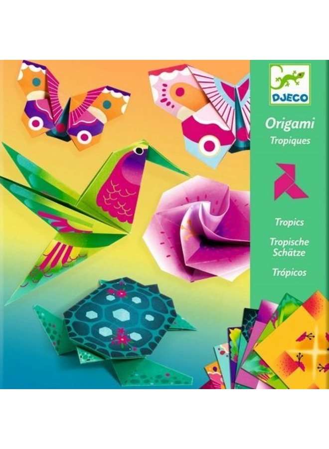 Djeco | origami | tropische dieren