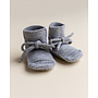 Hvid | booties | grey melange