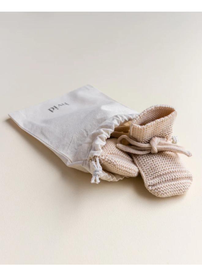 Hvid | booties | oat