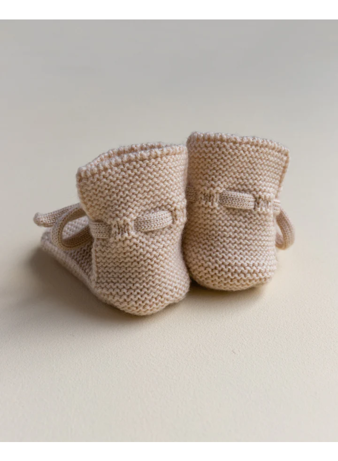 Hvid | booties | oat