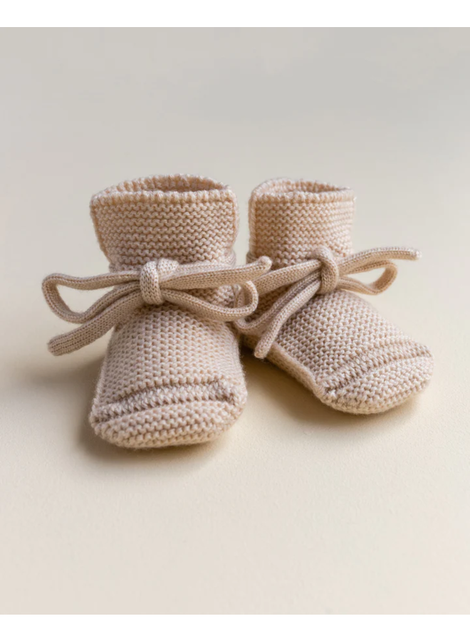 Hvid | booties | oat
