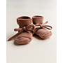 Hvid | booties | terracotta
