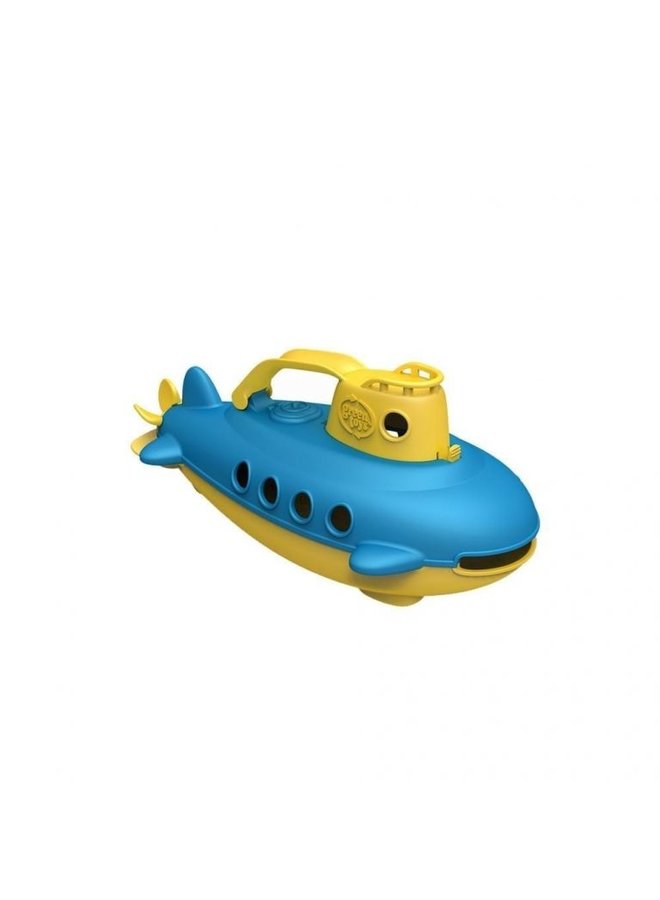 Green toys l submarine l yellow handle
