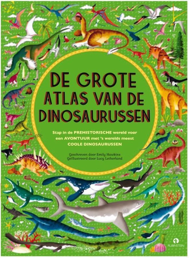 Boeken | de grote atlas van dinosaurussen | 6+