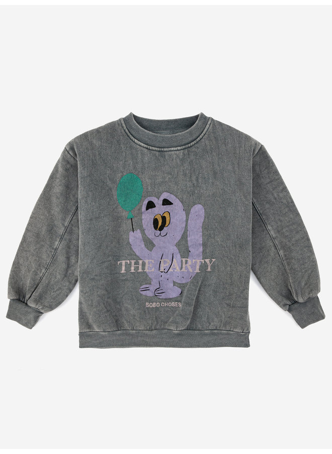 Bobo Choses | party cat sweatshirt