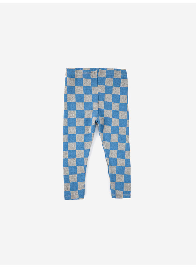 Bobo Choses | checkerboard leggings | blauw