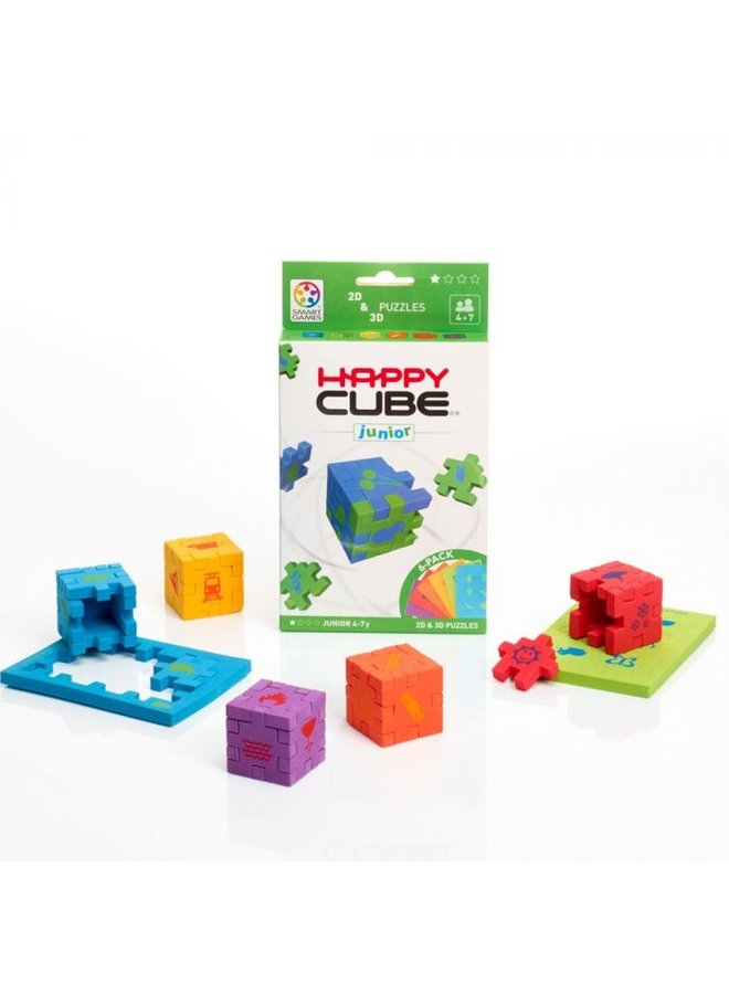 SmartGames | happy cube 6 colour pack | junior