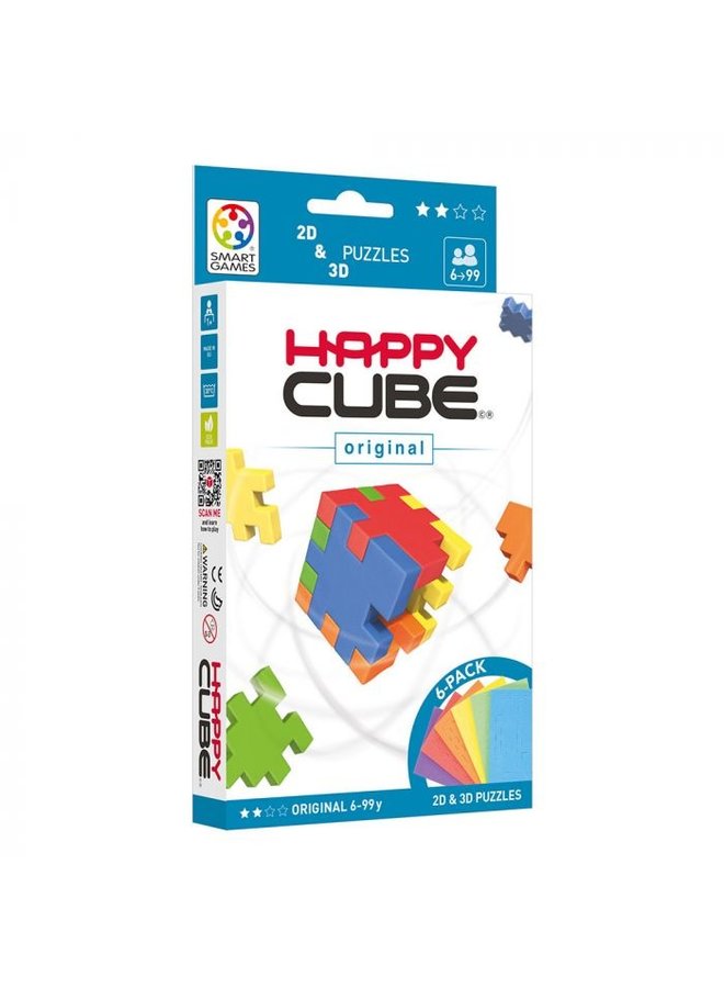 SmartGames | happy cube 6 colour pack |  original