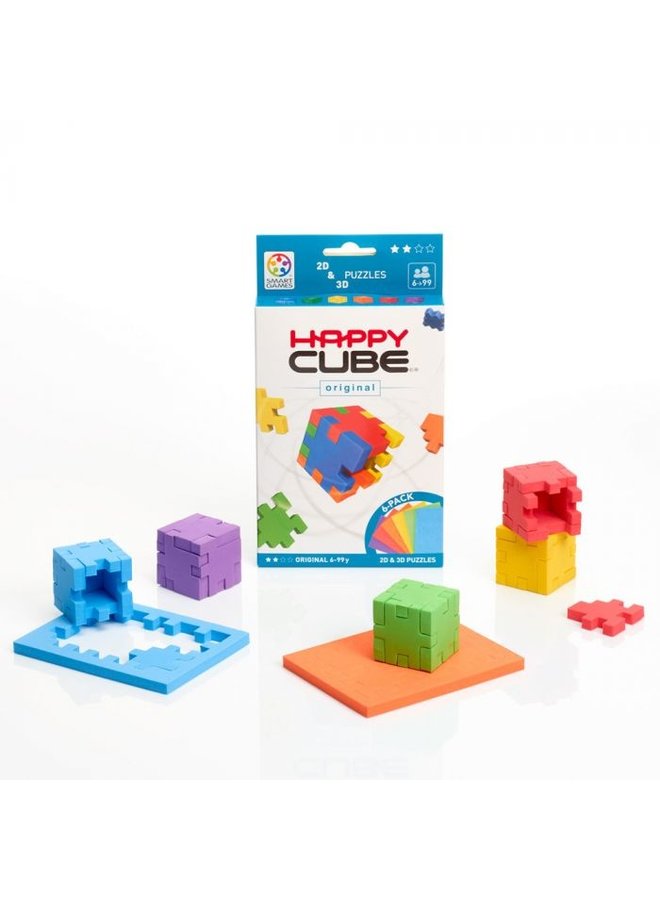 SmartGames | happy cube 6 colour pack |  original