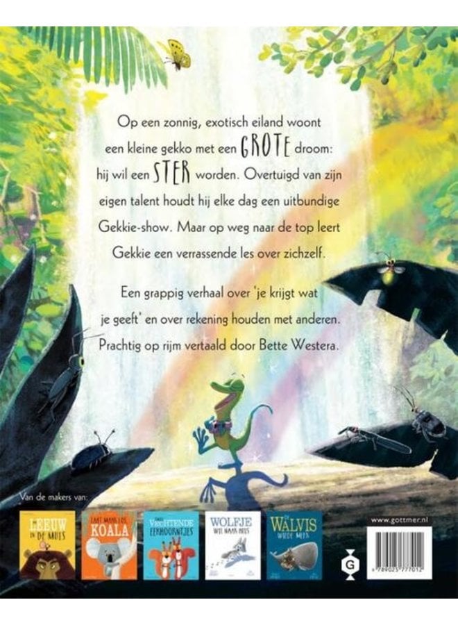Boeken | gekkie de gekko | 3+