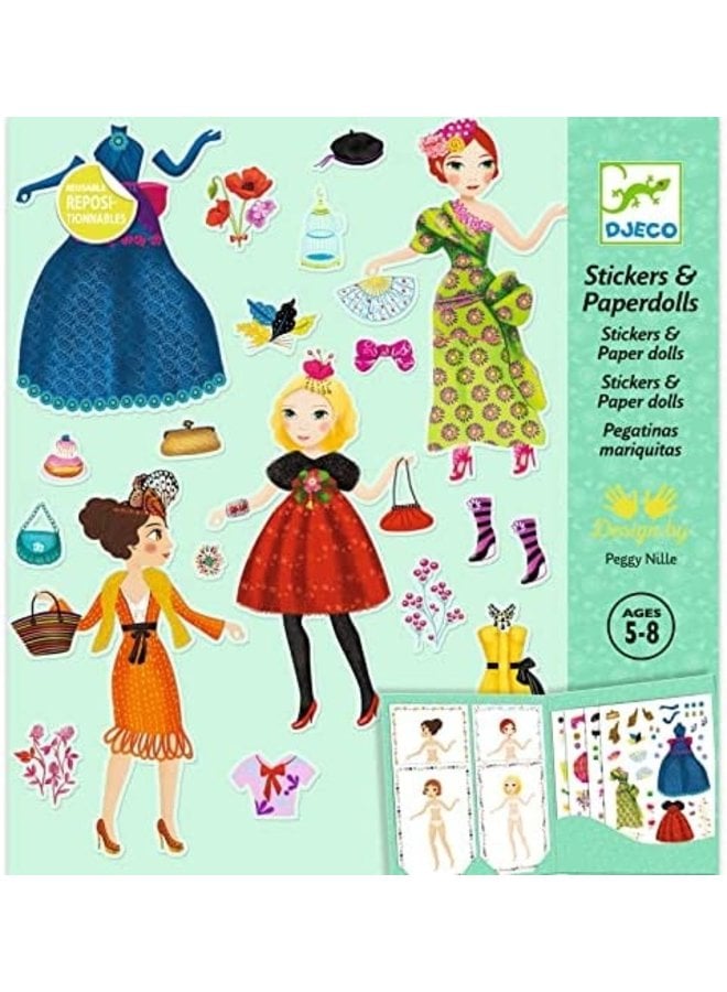 Djeco | aankleedpoppen modellen