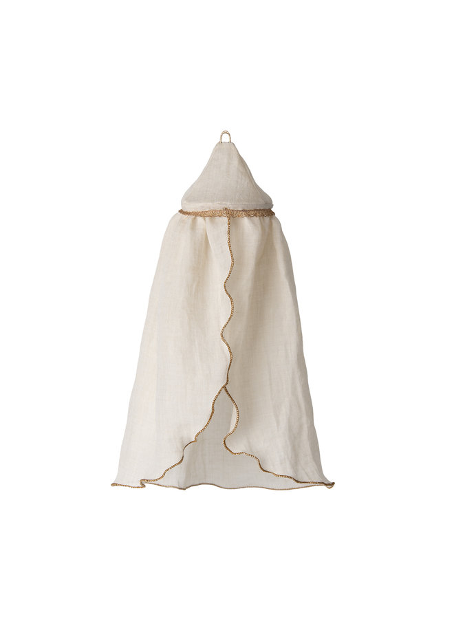 Maileg | miniature bed canopy | cream