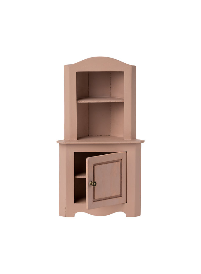 Maileg | miniature corner cabinet | rose