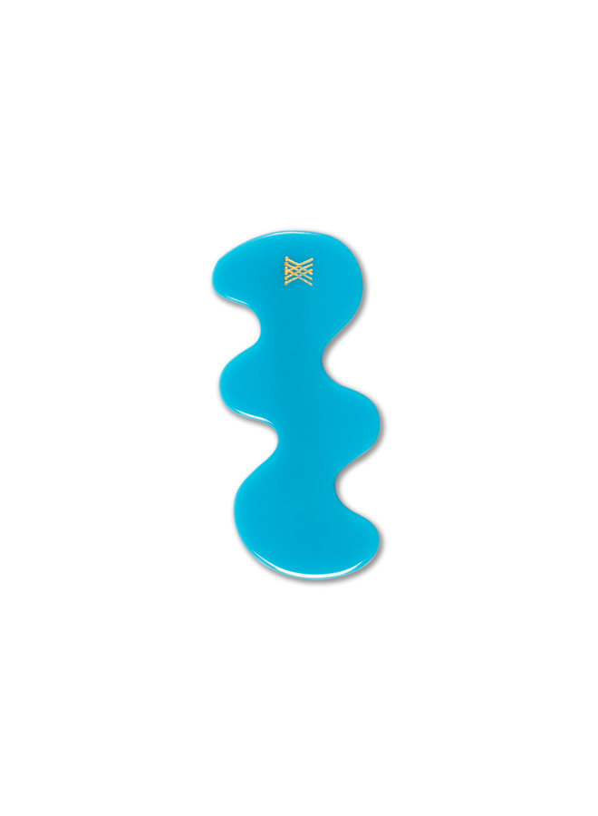 Repose AMS | wavy clip | bright blue