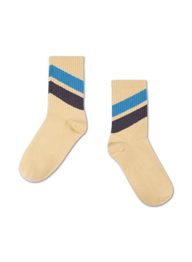 Repose AMS | sporty socks | nude stripe