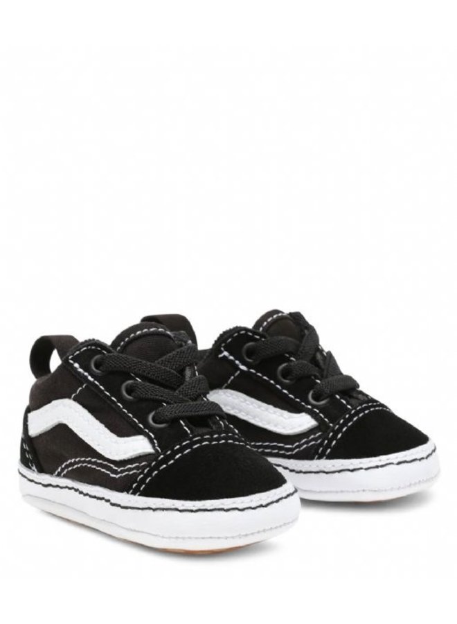 Vans | infant old skool crib | black/true white