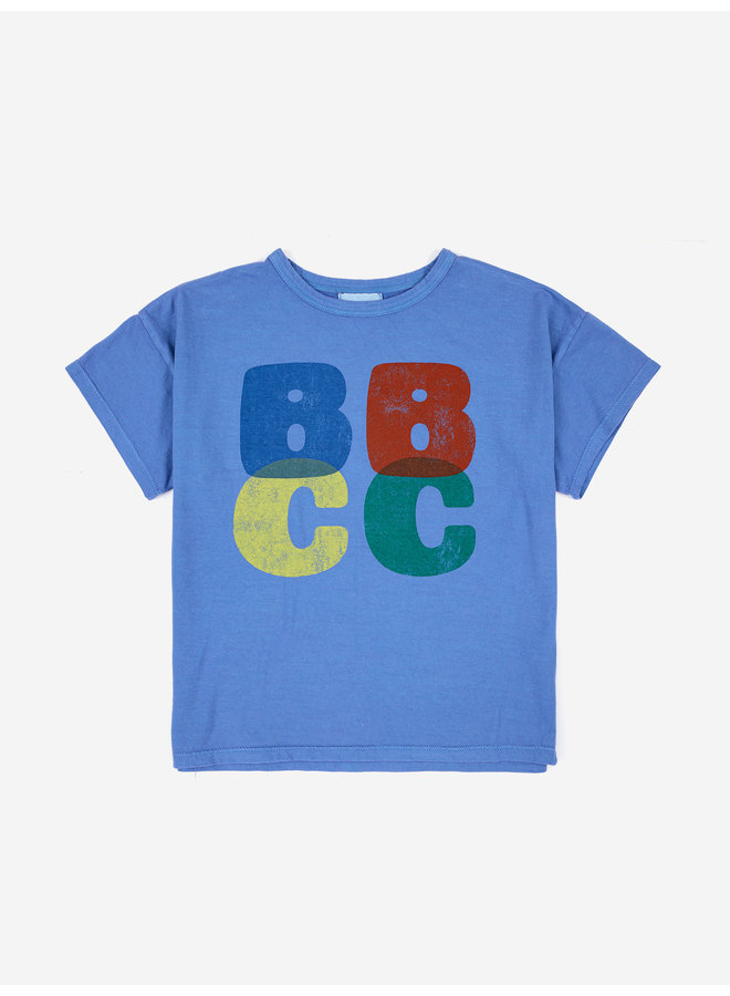Bobo Choses | bobo choses color block t-shirt | blue