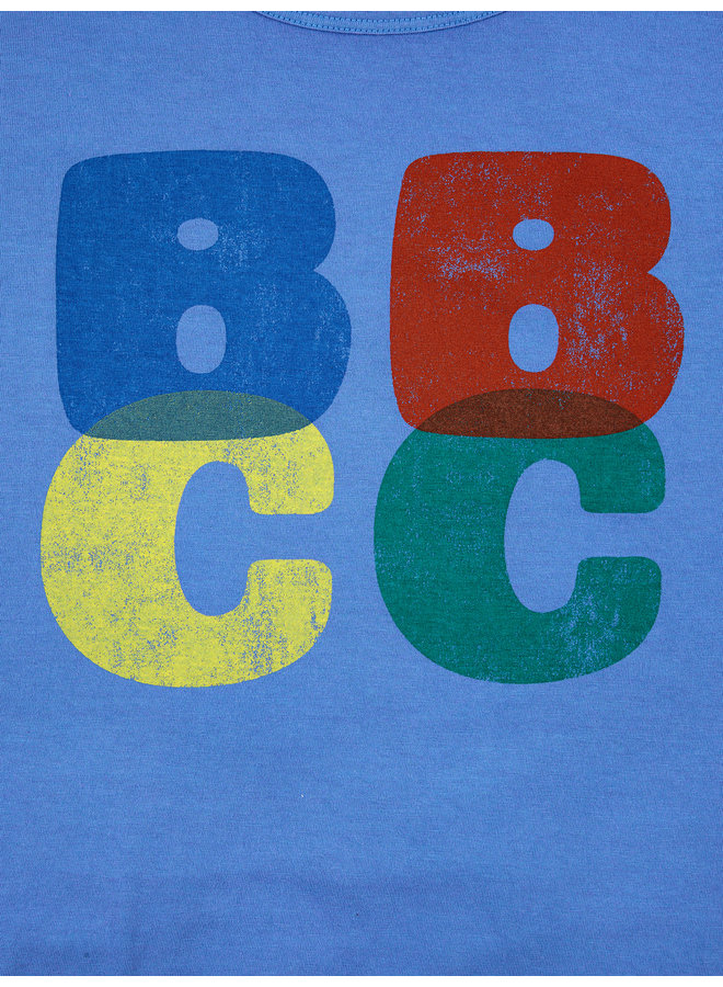 Bobo Choses | bobo choses color block t-shirt | blue