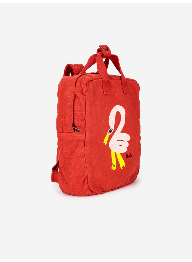 Bobo Choses | pelican school bag | red