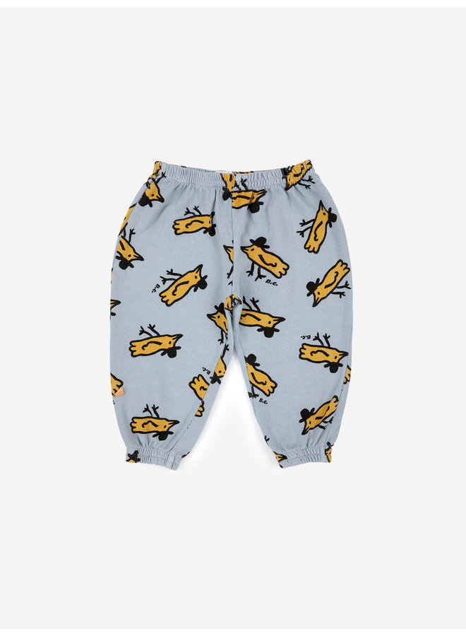 Bobo Choses | mr birdie all over jogging pants  | light blue