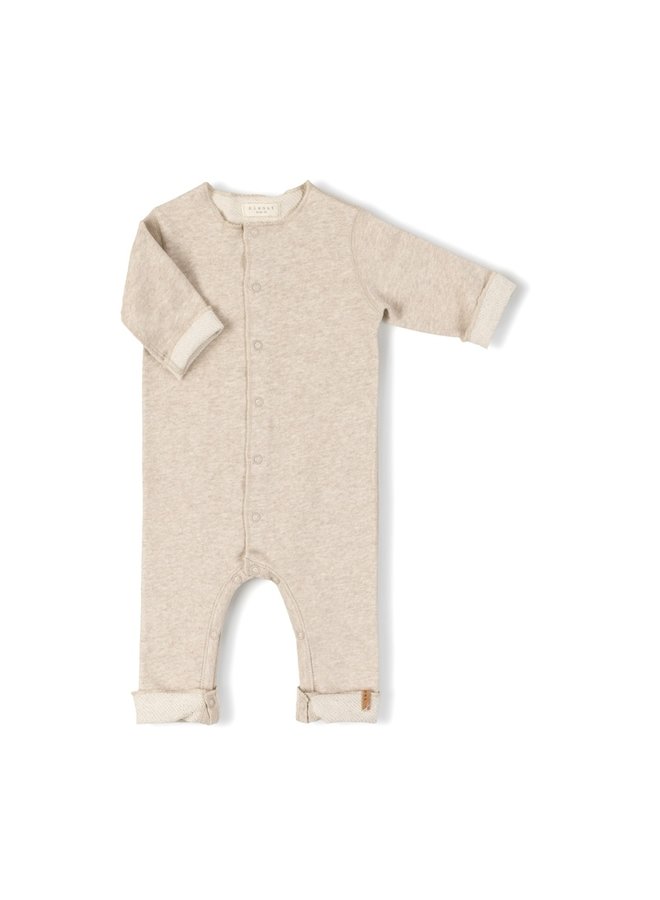 Nixnut | born onesie | beige