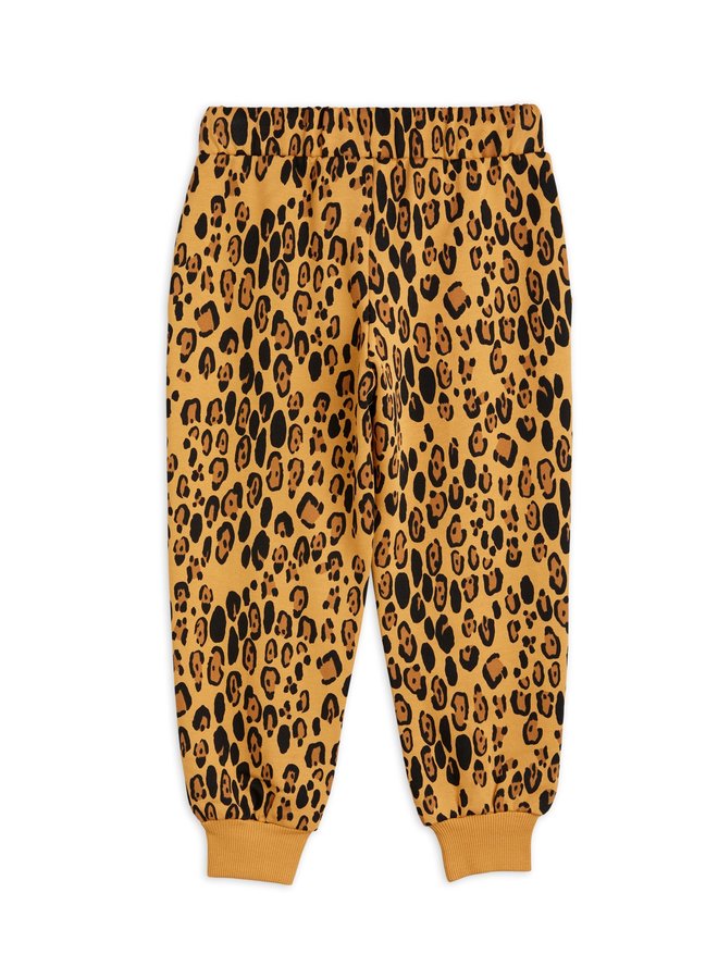 Mini Rodini | basic leopard sweatpants | beige