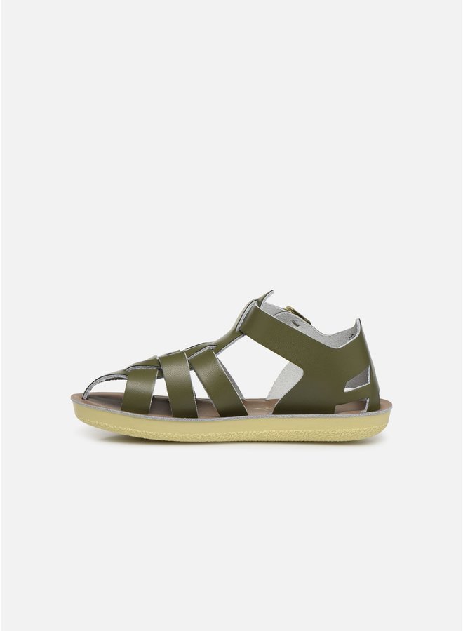 Salt Water Sandals | shark | olive