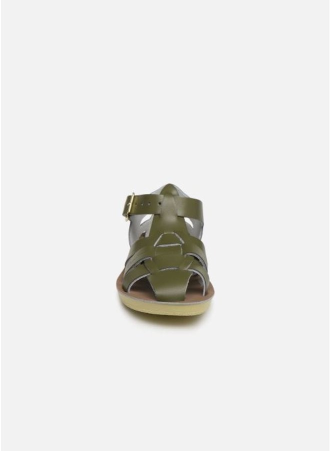 Salt Water Sandals | shark | olive