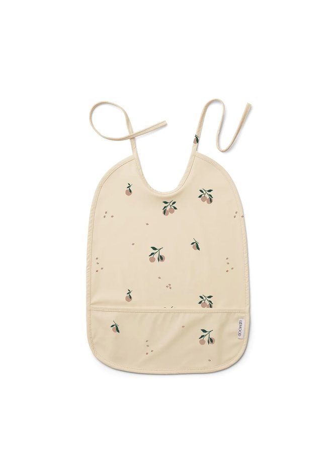 Liewood | lai bib | peach/sea shell mix