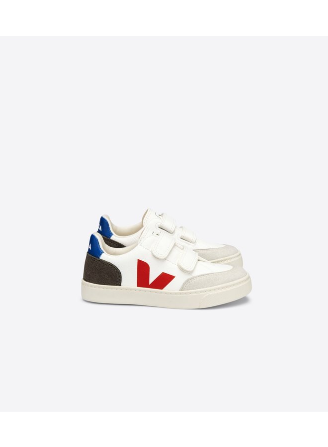 Veja | V-12 velcro chromefree | extra white multico-mud