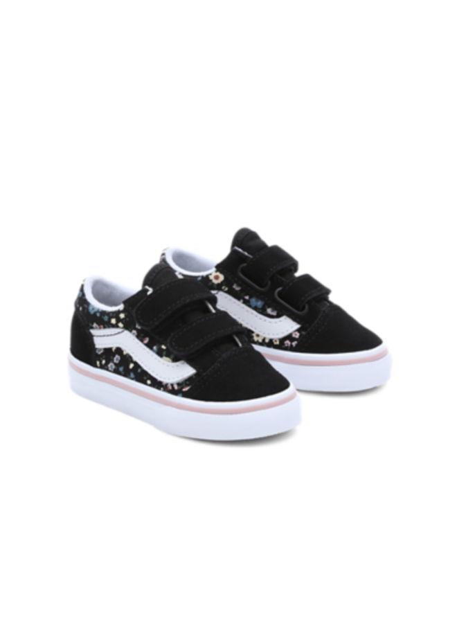 Vans | toddler | old skool | floral black multi