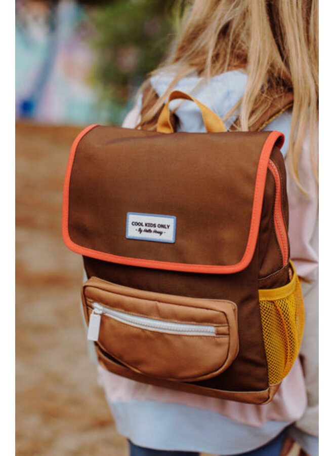 Hello Hossy | backpack | mini cappuccino | large