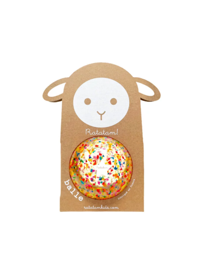 Ratatam! | confetti balls | sheep 10 cm | multico