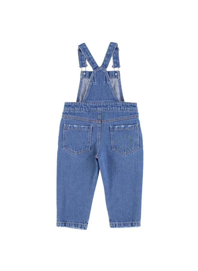 Piupiuchick | dungarees | washed navy denim