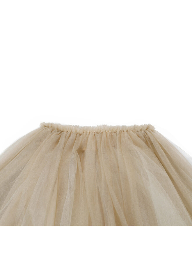 Donsje | pien skirt | soft taupe metallic