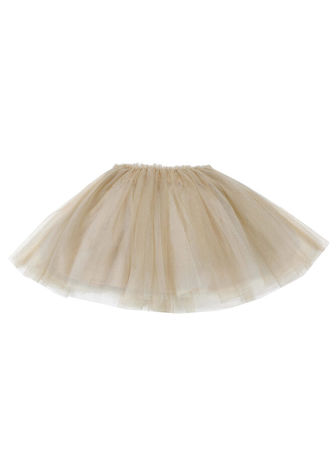 Donsje | pien skirt | soft taupe metallic