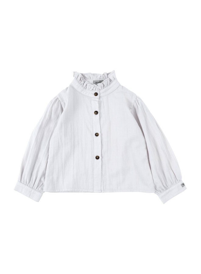 Donsje | fini blouse | white