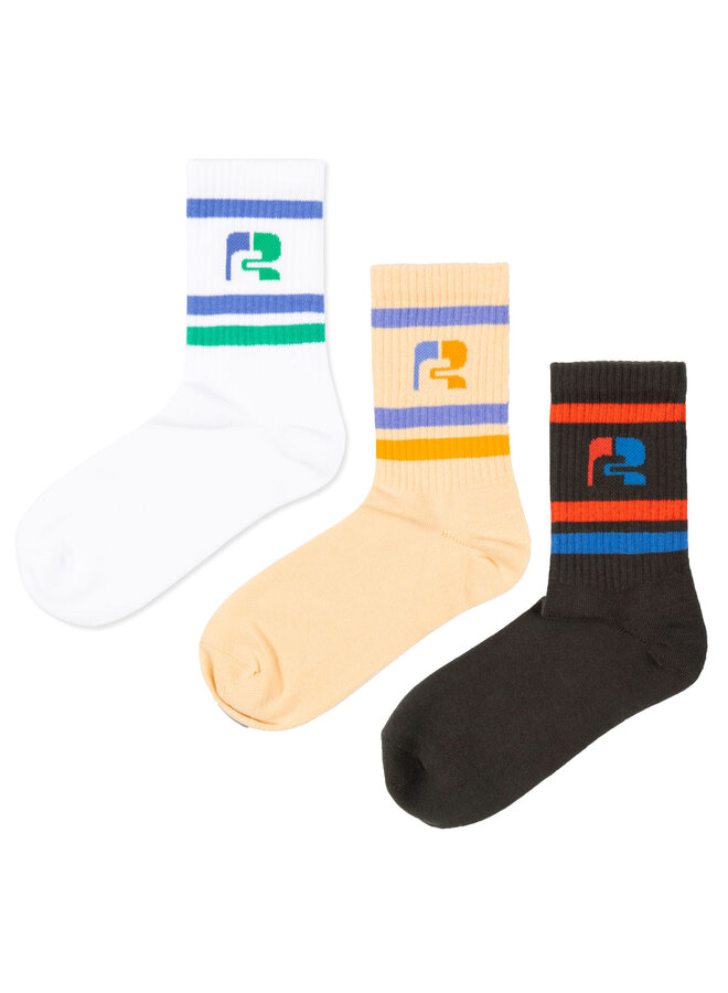 Repose AMS | sporty socks | 3 pack logo