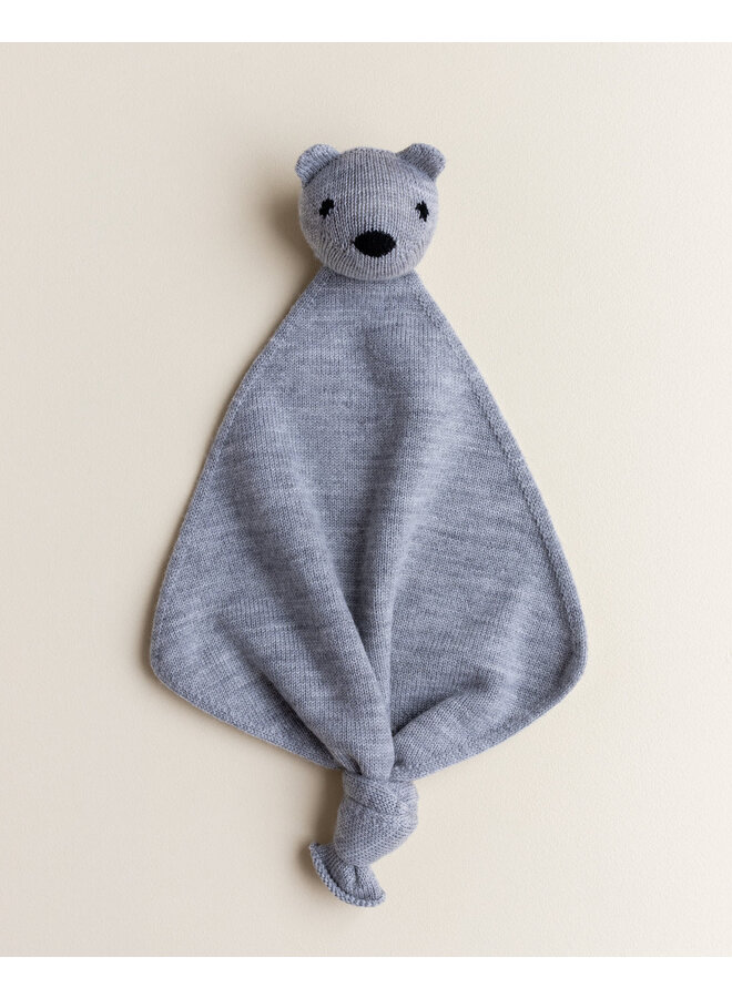 Hvid | teddy tokki | grey melange