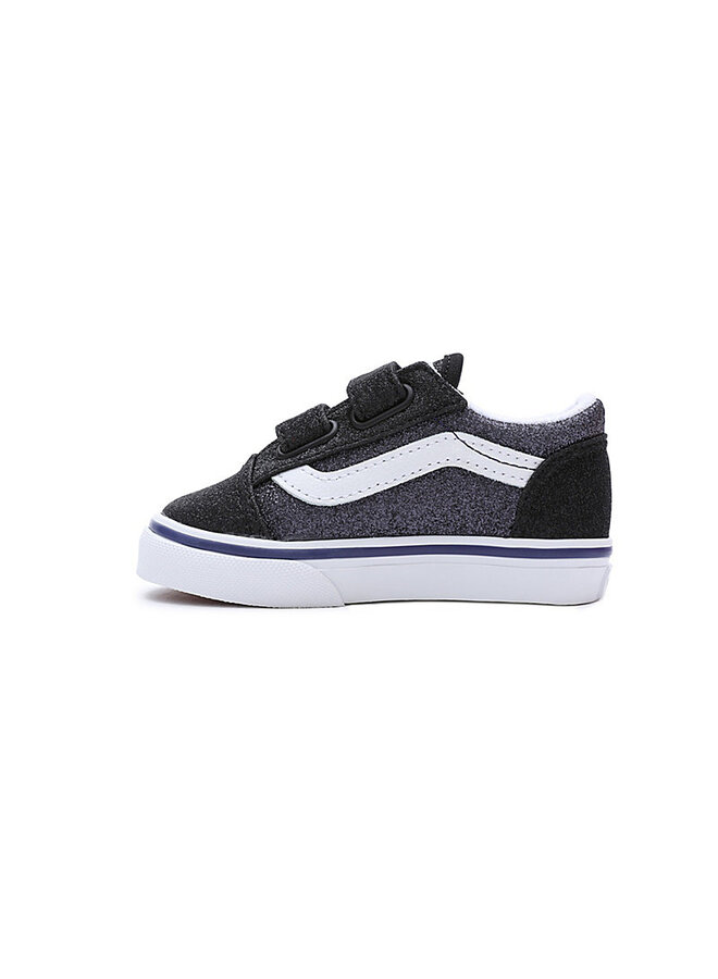 Vans | toddler | old skool | glitter black/navy