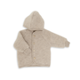 Engel | hooded jacket | sand mélange