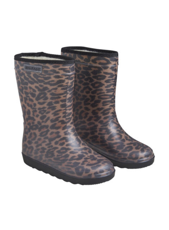 En Fant | thermo boots print | leopardo