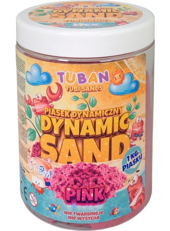 Tuban | dynamic sand | pink 1 KG