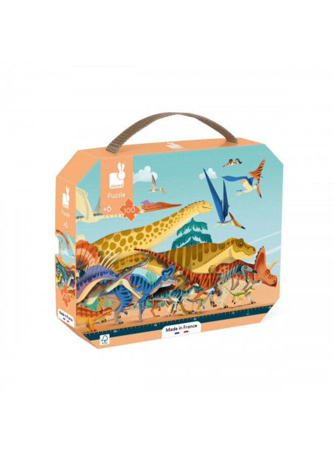Janod | puzzel panorama dino