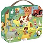 Janod | puzzel | op de boerderij