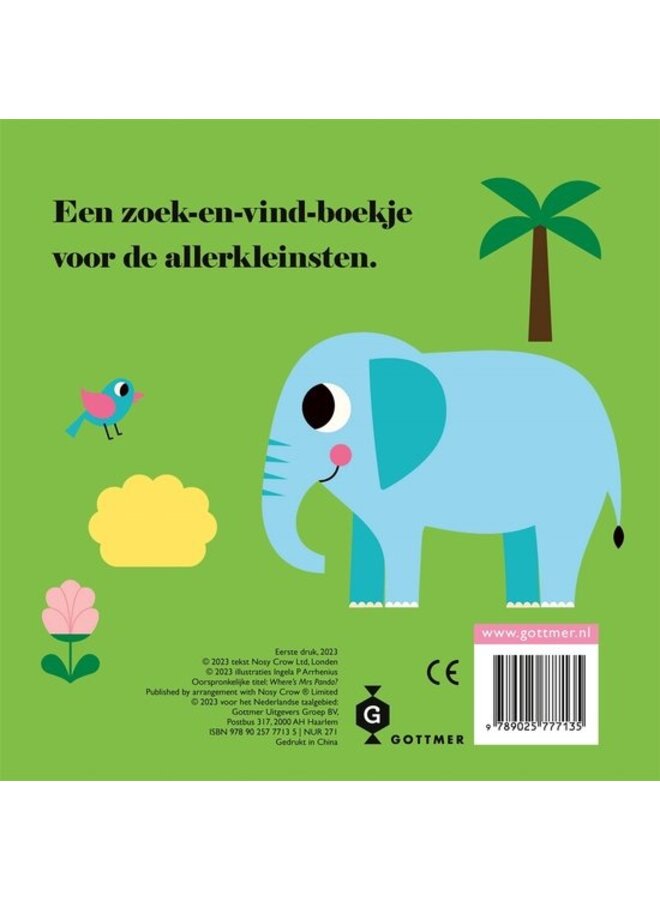 Boeken | flapjesboek | panda, waar ben je | 2+