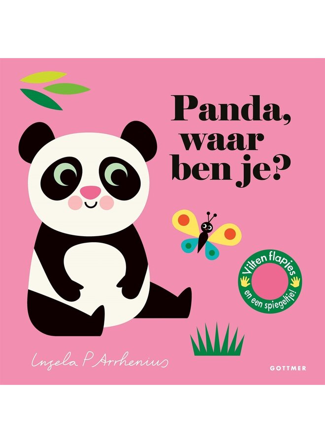 Boeken | flapjesboek | panda, waar ben je | 2+